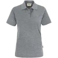 Hakro Damen Poloshirt Top grau meliert, S