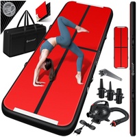 Kesser KESSER® Turnmatte Aufblasbar Airtrack Fitness-Matte Gymnastikmatte inkl. Tragetasche