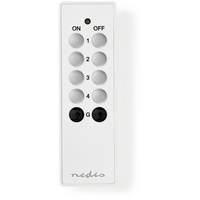 Nedis 4-Kanal RF-Fernbedienung, Funk-Fernbedienung (RFRC410WT)