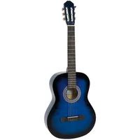 Dimavery AC-303 Klassikgitarre, blueburst