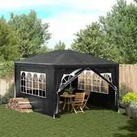 VidaXL Partezelt 4 x 3 m inkl. 4 Seitenteile