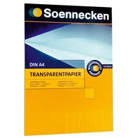 SOENNECKEN Transparentpapier 1230 DIN A4 80g 50Blatt