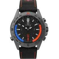 Timex Quarzuhr »TIDE/TEMP/COMPASS«, Armbanduhr, Herrenuhr, Datum, Leuchtzeiger, Saphirglas, Textilarmband