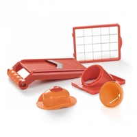 Genius Nicer Dicer Chef S Premium Zusatz-Set 5-teilig orange