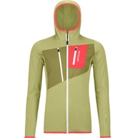 Ortovox Fleece Grid Hoody Damen Fleecejacke-Gelb-S