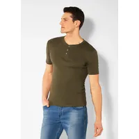 H.I.S. H.I.S T-Shirt, mit aufwendiger Knopfleiste, perfekt als Unterziehshirt