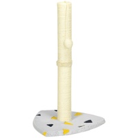 PawHut Kratzbaum, 62 cm, Kratzstamm, für Katzen, mit Kratzball,
