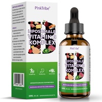 P!nkTribe Liposomale Vitamin B Komplex Flüssiges - Hochdosiert Tropfen