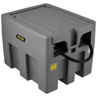 Vevor Tragbarer Dieseltank 58 Gallonen Mobile Tankanlage, Grau Mobile