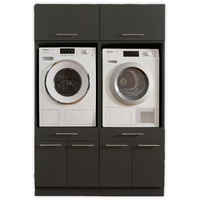 Laundreezy Mehrzweckschrank-Set »LAUNDREEZY LDSK3«, Breite 135 cm