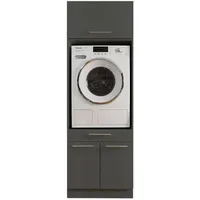 Laundreezy Waschmaschinenschrank mit Schrankaufsatz 67,5 x 200 x 67,5