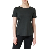 Odlo Damen Kurzarm Laufshirt Active 365, Black Melange, S