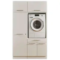 Laundreezy "LAUNDREEZY LDSK7", weiß, B:117,5cm H:200cm T:67,5cm, Holzwerkstoff, Kastenmöbel-Sets,