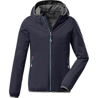 KILLTEC Mädchen Lightweight Jacke, Leichte Jacke mit Stehkragen, packbar