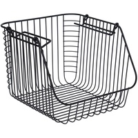  Metallkorb ASSORTO, Schwarz - Metall - 29 x 27