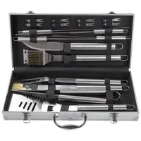 DEMA Grillbesteck-Set 1-tlg. Aluminium grau