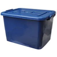 Wilai Spielzeugbox mit Deckel in blau - 95 Liter