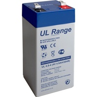 Ultracell Bleiakku 4 V, 4,5Ah (UL4.5-4) - Faston (4,8
