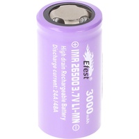 EFEST IMR 26500 Li-Ion 3,6V - 3,7V 3000mAh mit