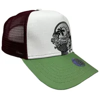 Djinn's Djinns - Lazy Mermaid (White/Wine/Olive) - Trucker Cap