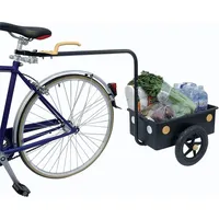 BELLELLI Eco Trailer Fahrradanhänger - Black - Max 35