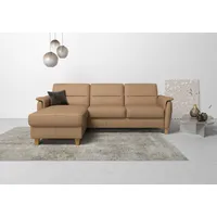 Home Affaire Ecksofa »Palmera L-Form«, Federkern, wahlweise mit Bettfunktion