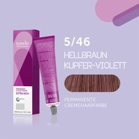 Londa Professional Permanent Color Creme 5/46 hellbraun kupfer-violett 60
