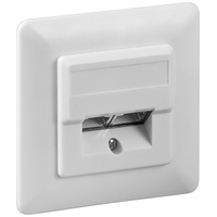 Goobay CAT-5e-Unterputzdose (UP) - 2x RJ45-Anschlüsse, geschirmt, Klemmleiste für