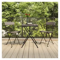 VidaXL Bistrostühle 2 Stk. Gartenstuhl 44,7 x 95,7 x