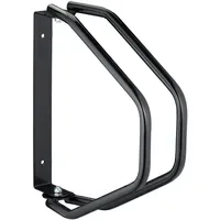 Relaxdays Fahrradständer Wand schwenkbar schwarz