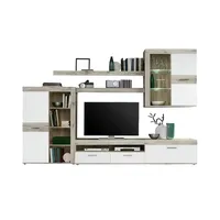 Sconto Wohnwand Marsala ¦ holzfarben ¦ Maße cm B: