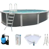 KWAD Rundpool Supreme 550 x 132 cm inkl. Bodenisolationsset