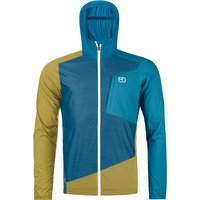 Ortovox Herren Windbreaker Jacke (Größe M, blau)
