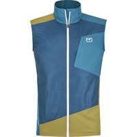 Ortovox Herren Windbreaker Weste (Größe M, blau)