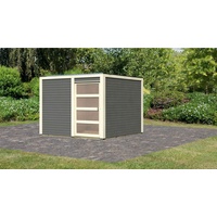 Karibu Konifera Quellsee 2", BxT: 276x276 cm terragrau