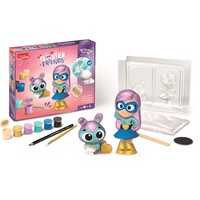 Maped Bastelset Plaster Friends - Superheld-Gipsfiguren mehrfarbig