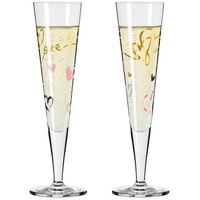 Ritzenhoff & Breker Ritzenhoff Goldnacht Champagnergläser 205 ml 2er