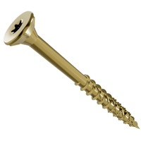 Sanundo Jet-Fast Spanplattenschrauben, TX20 4,0x35 gelb verzinkt 500 Stck/Paket