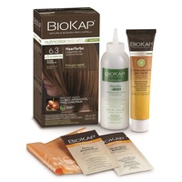 BIOKAP RAPID Permanente Haarfarbe 6.3 Dunkel Goldblond | NUR