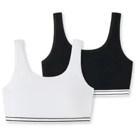 SCHIESSER Bustier 95/5 Organic Cotton 2er Pack