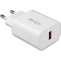 LINDY 18W USB Typ A Charger weiß (73412)