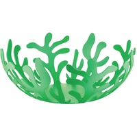 Alessi Mediterraneo Obstschale aus Edelstahl, Epoxidharzlackiert, Durchmesser 25 cm,