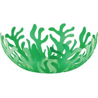 Alessi Mediterraneo Obstschale aus Edelstahl, Epoxidharzlackiert, Durchmesser 29 cm,