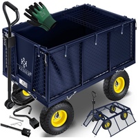 Kesser KESSER® Bollerwagen 550kg belastbar Gartenwagen Transportwagen Gartenkarre herausnehmbare