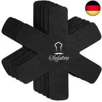 Chefarone Pfannenschoner Filz - 5er Set - 38 cm