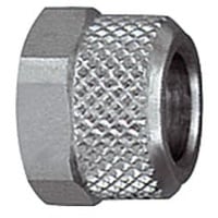 Riegler Überwurfmutter, M8x0,75, für Schlauch 6/4 mm, SW 8,