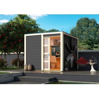 Karibu Konifera Quellsee 1", BxT: 246x246 cm terragrau