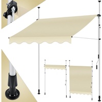Kesser Klemmarkise mit Handkurbel 350 cm beige
