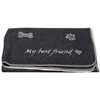 David Fussenegger Hundedecke 'my best friend/Knochen allover' 100 x