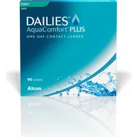 Alcon Dailies, Kontaktlinsen, AquaComfort PLUS Toric (90 Stück, Tageslinse,
